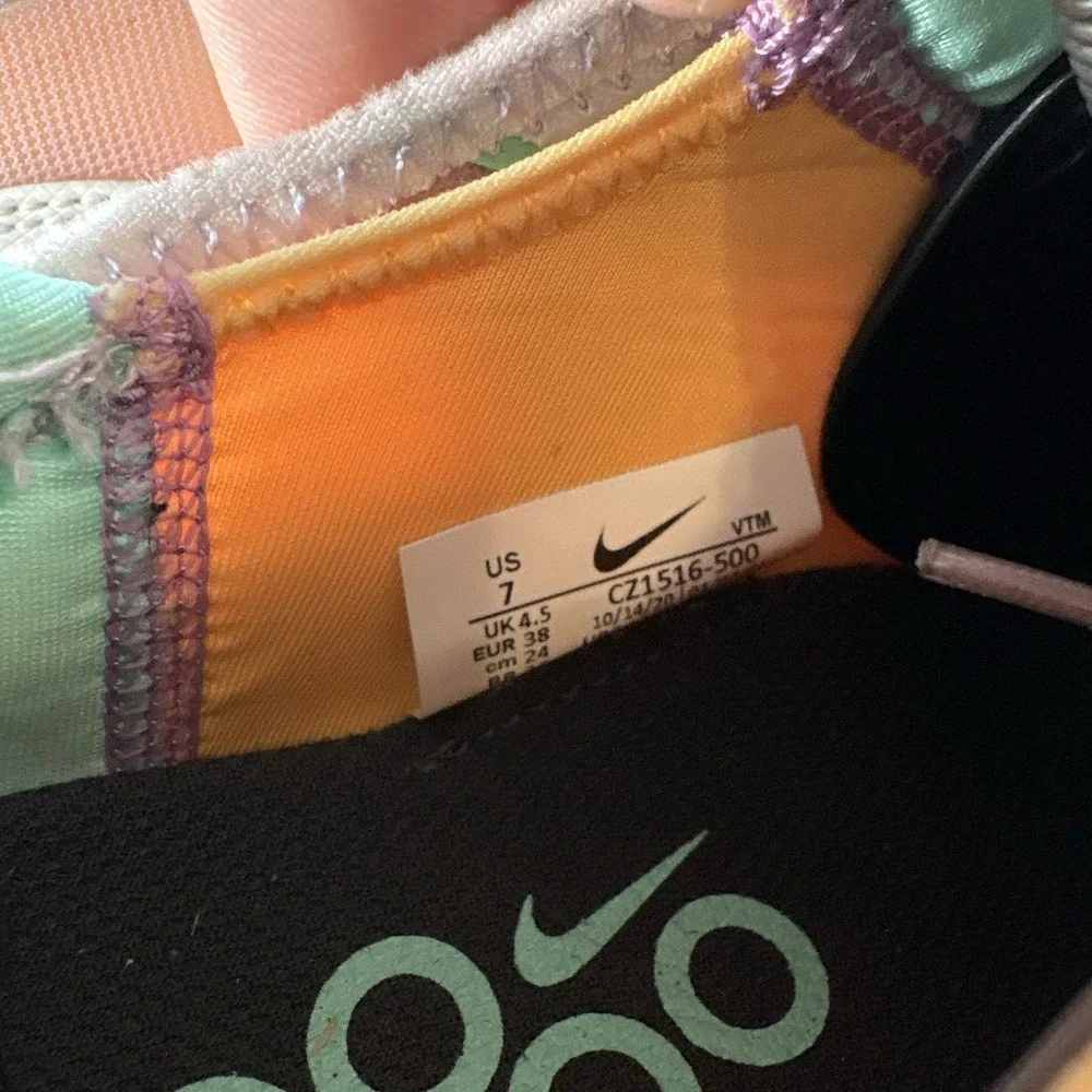 nike air max 2090 womens size 7 shoes multicolor athletic running sneakers - Picture 8 of 10